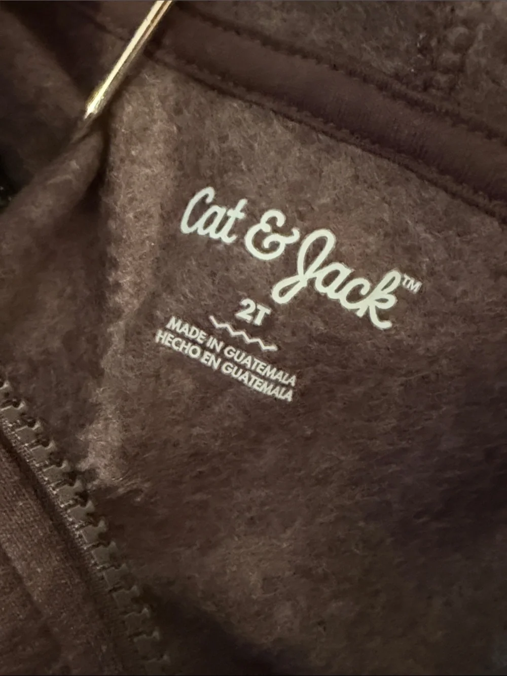 ⛵️⛵️⛵️3 for 12$⛵️⛵️⛵️Cat&Jack Kids Charcoal Zip-Up Hoodie Jacket-2T
